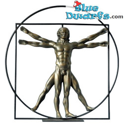 De Vitruviaanse Mens - Leonardo da Vinci Collectie Beeldje - Parastone - 22 cm