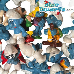 20 Schleich Smurfen Emoties/Therapie - Zeer goede staat - Schleich - 5,5 cm