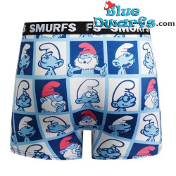 Smurfen Onderbroek – De Smurfen Retro All-Over Print Boxers – De Smurfen Kleding