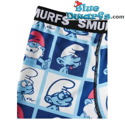 Schlumpf-Unterhose – Die Schlümpfe Retro-Allover-Print Boxershorts – Die Schlümpfe Kleidung