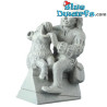 Estatua de Sansón y el León – Las esculturas de los arcos aéreos de la Catedral de San Juan – Arte Gótico – 11 x 11 cm