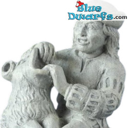 Samson en de Leeuw Beeldje – De luchtboogsculpturen van de Sint-Jan – Gotische Kunst – 11 x 11 cm