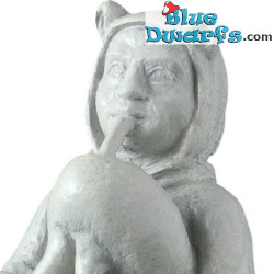 Statue de Joueur de cornemuse – Les sculptures des arcs-boutants de la Cathédrale Saint-Jean – Art Gothique – 11 x 11 cm