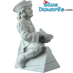 Maler statue – Die Skulpturen der Strebebögen des St.-Johannes-Doms – Gotische Kunst – 11 x 11 cm