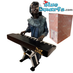 Dame die het keyboard bespeelt - Jazzmuzikanten Beeldje - All that Jazz collectie - Parastone - 17cm