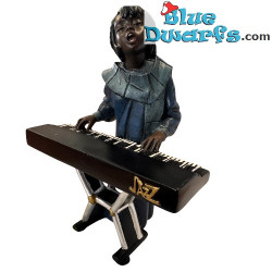 Dame die het keyboard bespeelt - Jazzmuzikanten Beeldje - All that Jazz collectie - Parastone - 17cm