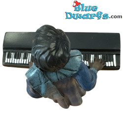Donna che suona la tastiera - Figurina musicisti jazz - Collezione All that Jazz - Parastone - 17cm