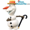 Olaf der Schneemann mit Spazierstock und Hut - Frozen - Spielfigur - Bullyland Disney - 5cm