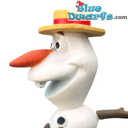 Olaf Frozen Sneeuwpop - met hoedje - Speelfiguur - Disney Sprookje - 5cm