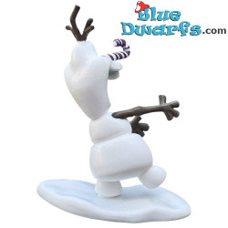 Olaf the Snowman with ice lolly nose -  Frozen - Caketopper/ Figurine - Bullyland - 6cm