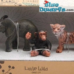 Set de la Jungla - Figuras Comansi - Little Wild - 20 x 8 x 5 cm