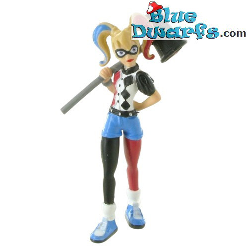 Harley Quin - DC Super Hero Girls - Statuina Comansi - 8,5 cm
