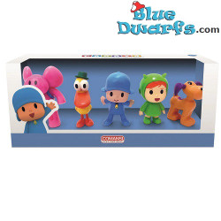 Pocoyo Familien-Set - Pocoyo Spielset - 5 Figuren - Comansi - 6 cm