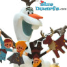 Olaf Frozen avec Guirlande d'anniversaire  - Figurine Bullyland - Disney - 6cm