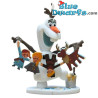 Olaf con Guirnaldas Cumpleanos - Frozen Figurina -  Bullyland Disney - 6 cm