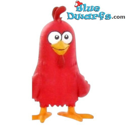 Diva Roja - Figura de Gallina Pintadita - Comansi - 6 x 3,5 cm