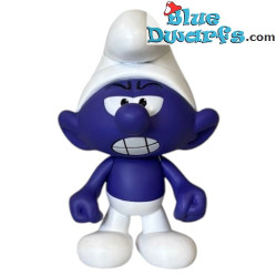Purple Grouchy Smurf - Collector Mates Figure - Series Two - Rare Smurf Collectible Figurine - 2021 - Approx. 9 cm
