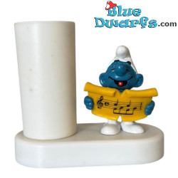 20038: Puffo con Spartito portapenne - Schleich - 5,5 cm