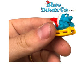 40201: Sleerijder Smurf - Peyo - 3 cm