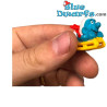40201: Puffo su Slittino - Peyo - 3 cm