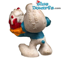 20100: Cake Smurf - Peyo - 3 cm