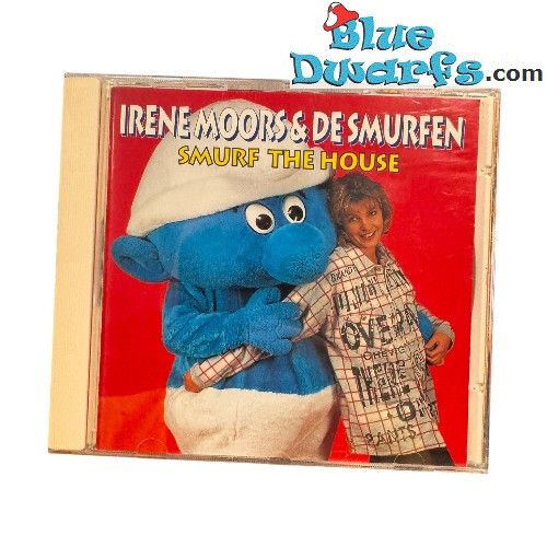 Smurf The House - Smurfen-cd - Nederlandse taal - Vintage item (niet nieuw)