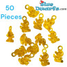 50 x Sleepwalking Smurf Charms – Transparent Yellow – 2 cm