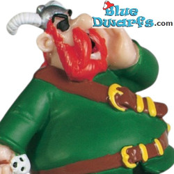 Capitán Pirata Barba Roja con espada - Asterix y Obelix - figura - Plastoy - 7cm