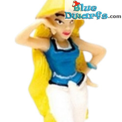 Falbala - Sleutelhanger Asterix en Obelix Plastoy - 4 cm