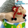 Obélix con una piedra - Llavero de figura - Asterix y Obelix - Plastoy - 10cm