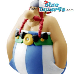 Obelix mains dans les poches - porte-clés figurine -  Asterix et Obelix Plastoy - 8cm