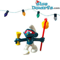 Luces de Fiesta Cuerda Dorada - Producto de Decoración Pitufos - Pitufo No Incluido - 100cm