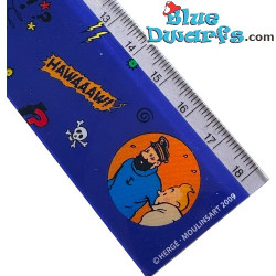 Tintin & Haddock Ruler – Blue – Tintinimaginatio – 19 x 3,5 cm
