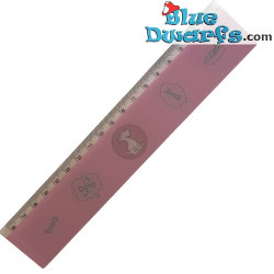 Regla de Milú – Rosa – Tintinimaginatio – 19 x 3,5 cm