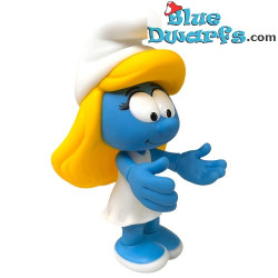 Schtroumpfette – 20 cm – Figurine Global Smurfday en vinyle – avec tête et bras mobiles
