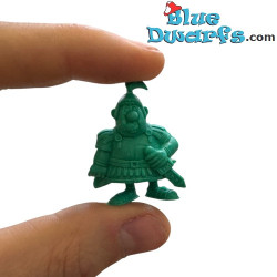 19 Mini Figurines Vertes - Tous les personnages célèbres du village gaulois - Astérix et Obélix - Env. 4 cm