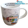 Asterix and Obelix mug:   We are rowdy lot and we like a punch up... But we love our friends (0,38L)