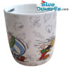 Asterix and Obelix mug:   We are rowdy lot and we like a punch up... But we love our friends (0,38L)