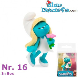 6 x Smurfs Complete Set - Puf16000 - Smurfs in box - Giochi Preziosi - 7,5 cm