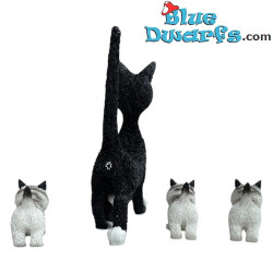 El Paseo - Mamá Gata con Gatitos - Figura de Gato Dubout - Parastone - 12 cm