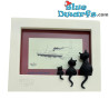Portafoto "Le Trio" - Statuetta Gatto Dubout - Parastone - 13 cm