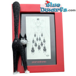 Portafotos "El Tercer Ojo" - Figura de Gato Dubout - Parastone - 18 cm