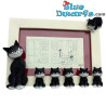 Cadre Photo "Chats en L’alignement" - Figurine Chat Dubout - Parastone - 13 cm