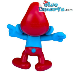 Papa Schlumpf - McDonald's Spielfigur - Hartplastik - Happy Meal 2018 - 7 cm