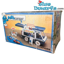 Smurfs Vintage Camper – with Box – Incomplete – Eurostil – 1983 – 29 cm