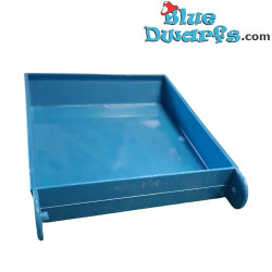 Smurfen vintage camper - met doosje - niet compleet - Eurostil  - 1983 - 29 cm