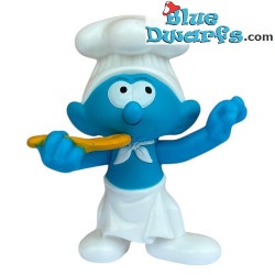 Kok Smurf - Mc Donalds figuurtje (2018 / +/- 7 cm)