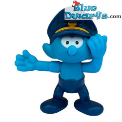 Polizei Schlumpf - Mc Donalds Figur (2018 / +/- 7 cm)