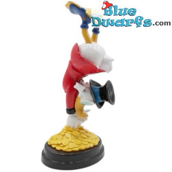 Zio Paperone che si Tuffa nelle Monete – Statuina Disney con Base – De Agostini – 16 cm