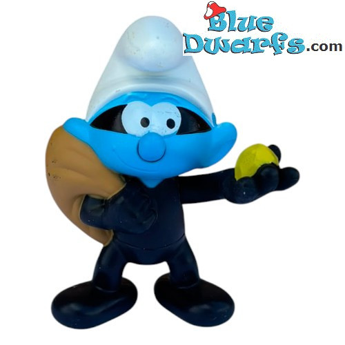 Dief Smurf - Mc Donalds figuurtje (2018 / +/- 7 cm) - Schleich - 5,5cm